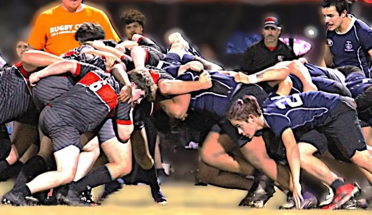 High School Boys Scrum